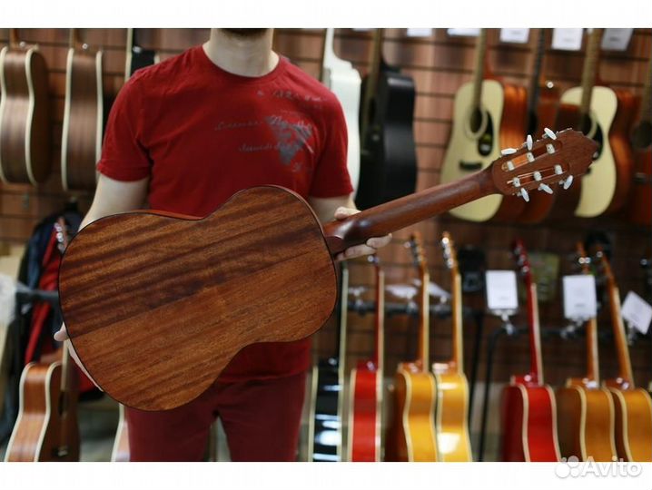 Cort AC70-wbag-OP уменьшенная гитара 3/4 с чехлом