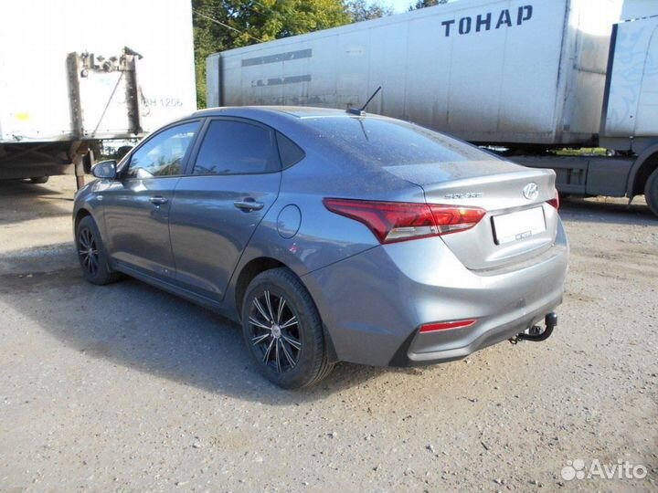 Фаркоп Hyundai Solaris 2 (c 2017)