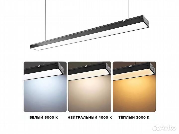 Линейные светильники светодиодные встраиваемые