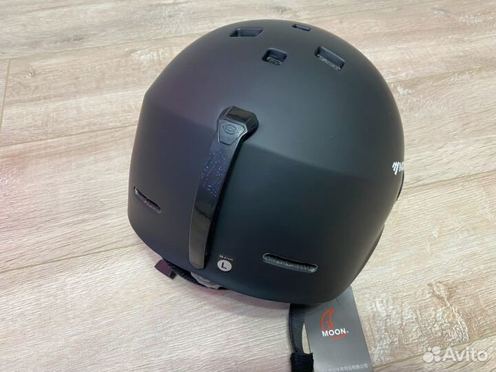 Шлем горнолыжный с визором unisex черный