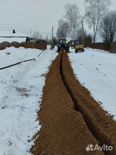 Аренда бары траншеекопатель