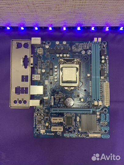 Материнская плата 1155 + i3