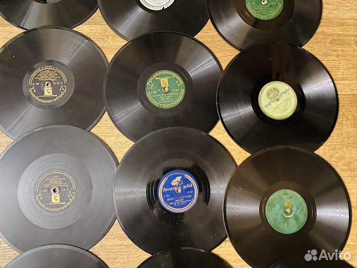 Пластинки для патефона винтаж СССР