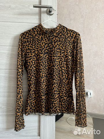 Леопардовый бадлон