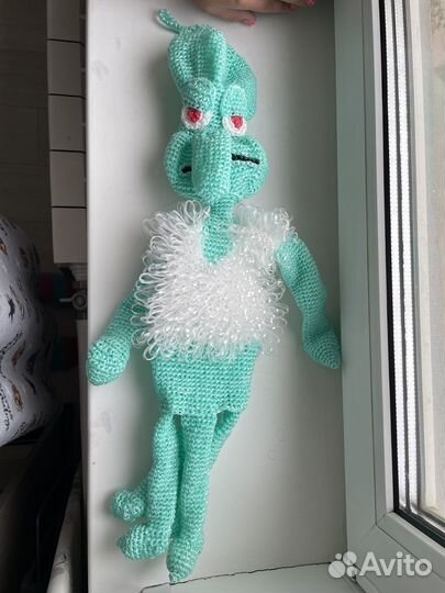 Мочалка ручной работы