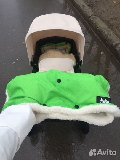 Зимний чехол и муфта для коляски
