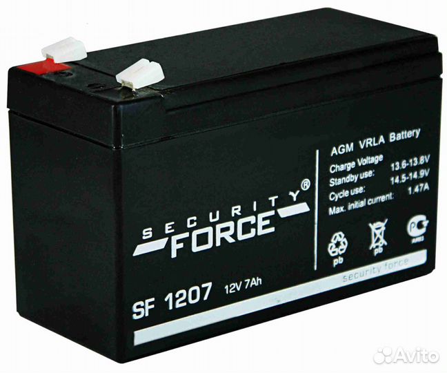 Аккумулятор Security Force SF 1207