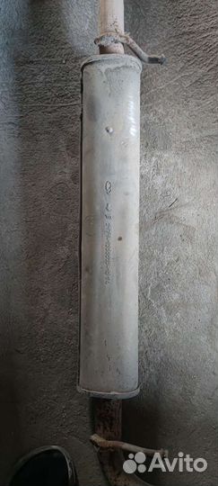 Глушитель в сборе приора