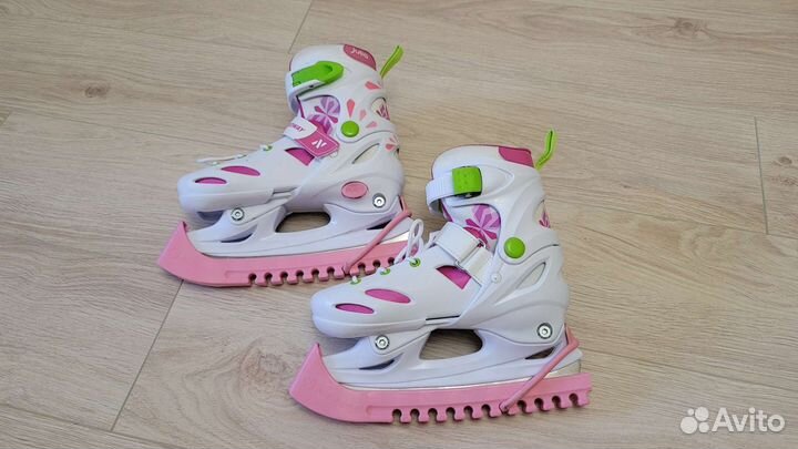 Коньки детские раздвижные Nordway Julia р. 30-33