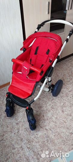 Детская коляска Adamex Barletta 2 в 1, стразы