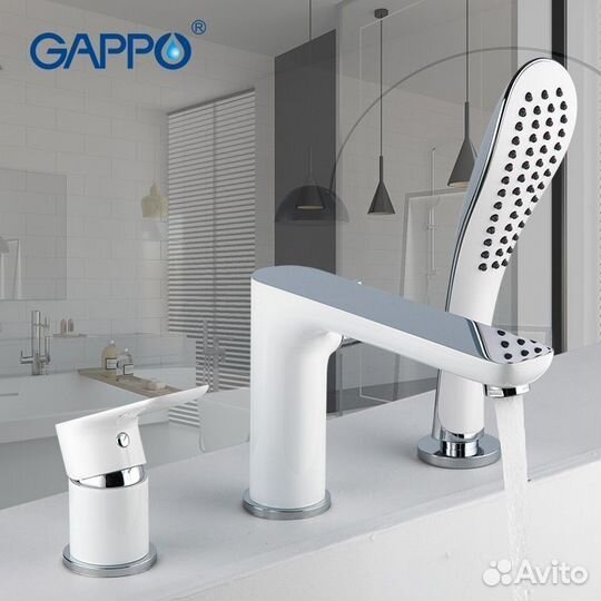 Смеситель на борт ванны Gappo G1148