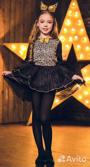 Новогодний костюм леопарда