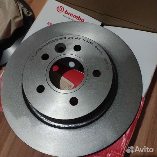 Тормозные диски ford focus 2 задние