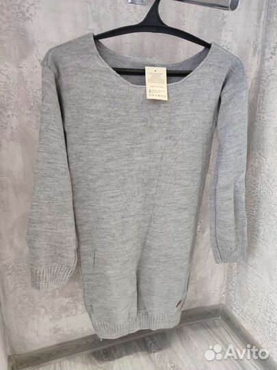 Платье туника трикотаж