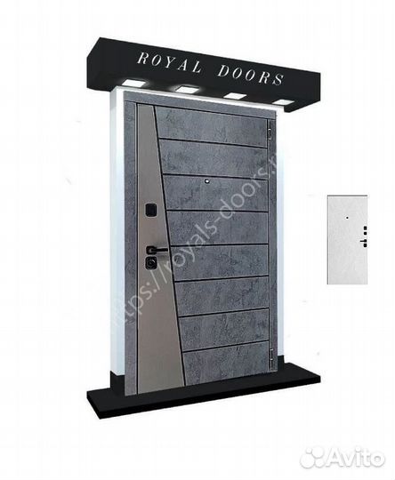 Современная металлическая дверь с терморазрывом