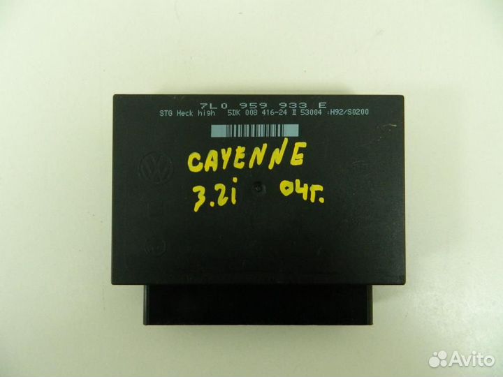 Блок комфорта Porsche Cayenne 2003-2010