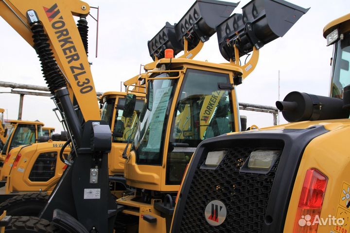 Фронтальный погрузчик Worker ZL30, 2023