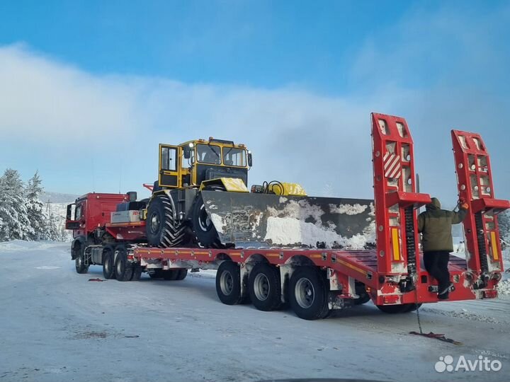 Уборка снега. Грейдозер