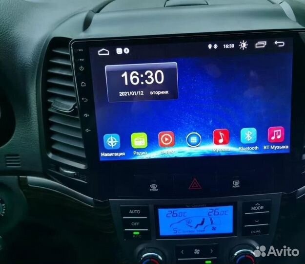 Магнитола сантафе 2006 - 2012