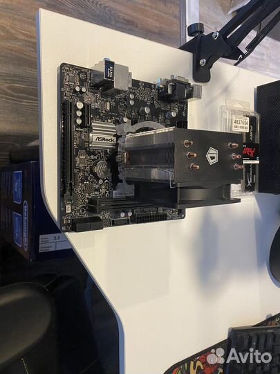 Процессор intel core i3 9100f + М/П+О/П