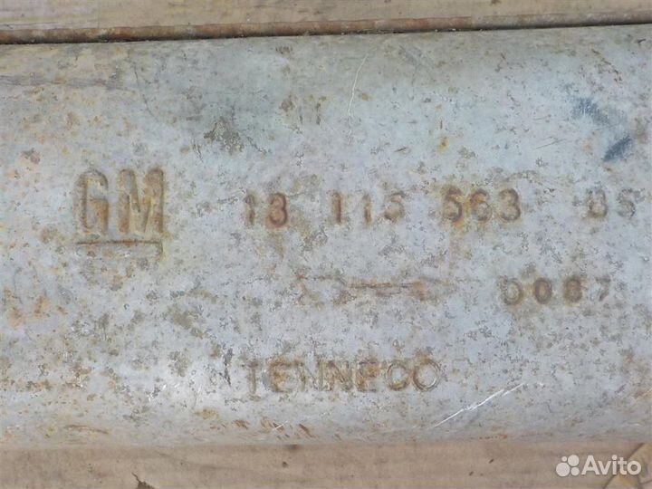 Средняя часть глушителя Opel Astra H 2004-2014