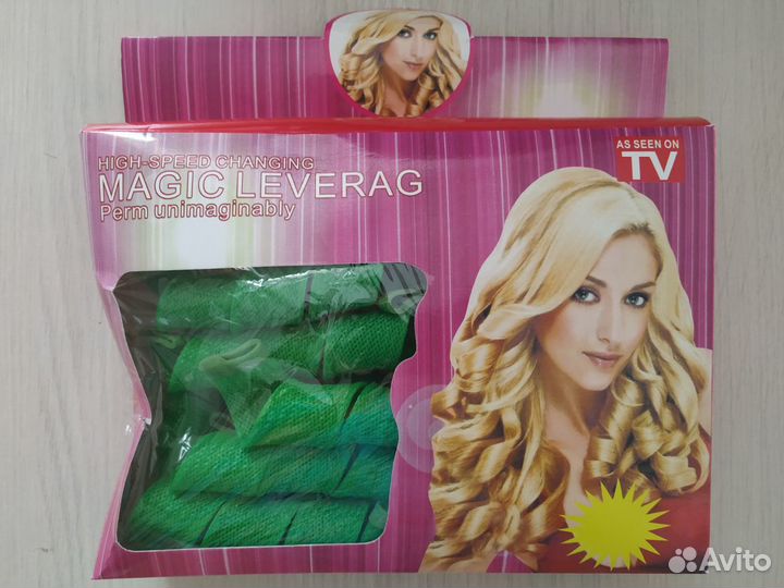 Бигуди Magic Leverage 22 см. с крючком