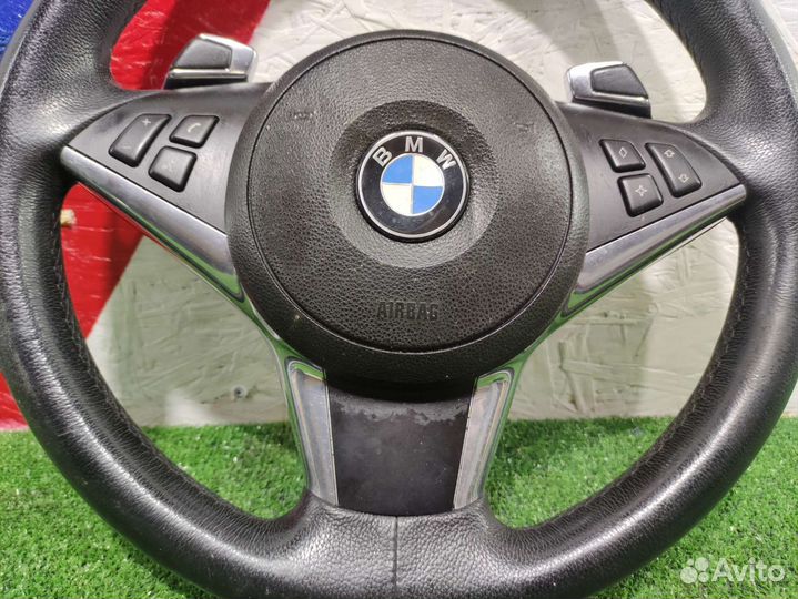 Руль спорт с лепестками бмв е60 е63