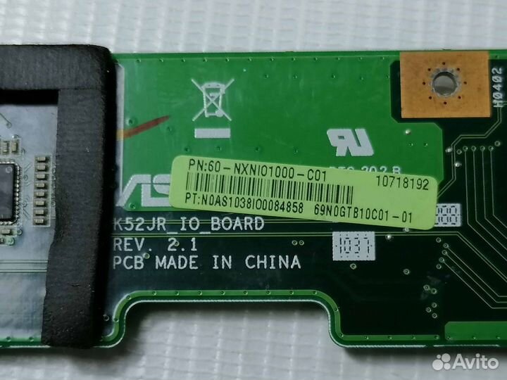 USB плата Asus K52