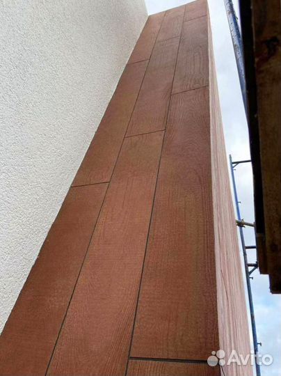 Фасадные деревянные панели