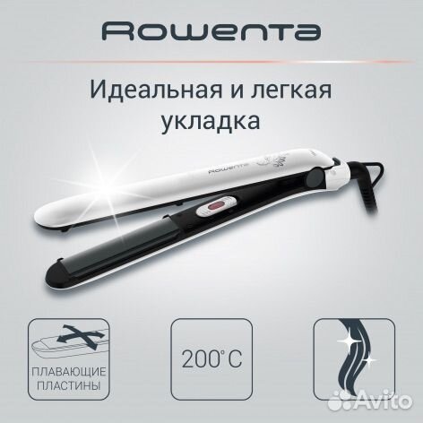 Щипцы выпрямитель плойка для волос Rowenta