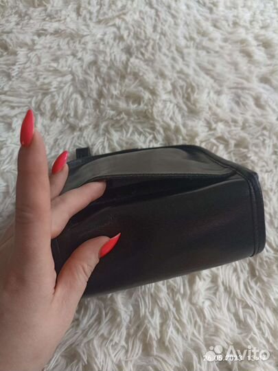 Сумка женская через плечо натуральная кожа бу