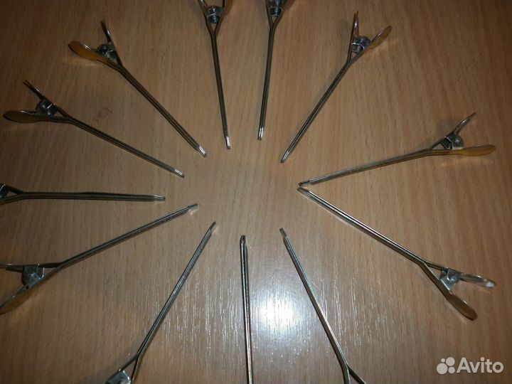 Зажим для волос парикмахерский новый