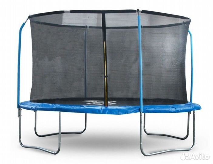Батут детский с сеткой внутрь, диаметр 3 метра