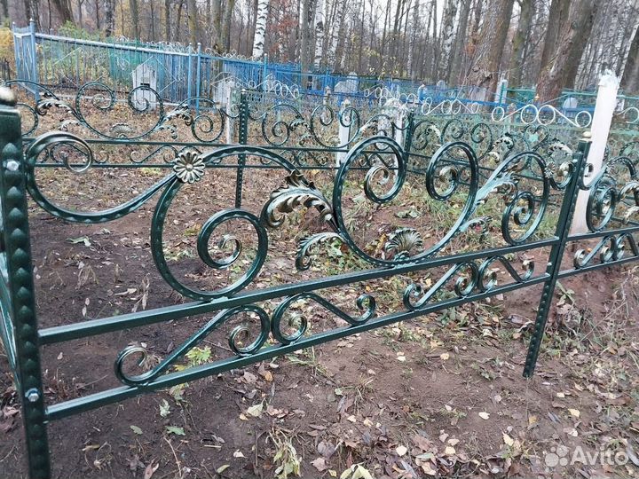 Оградки на кладбище(чардуган)навесы вороты