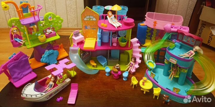 Огромный мир кукол Polly Pocket