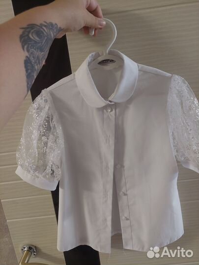 Блузка школьная