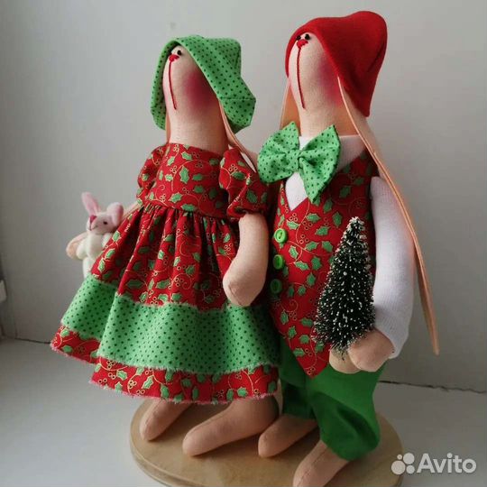 Интерьерная кукла ручной работы