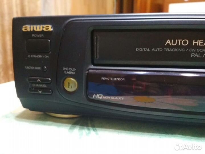 Видеомагнитофон aiwa, япония, бу