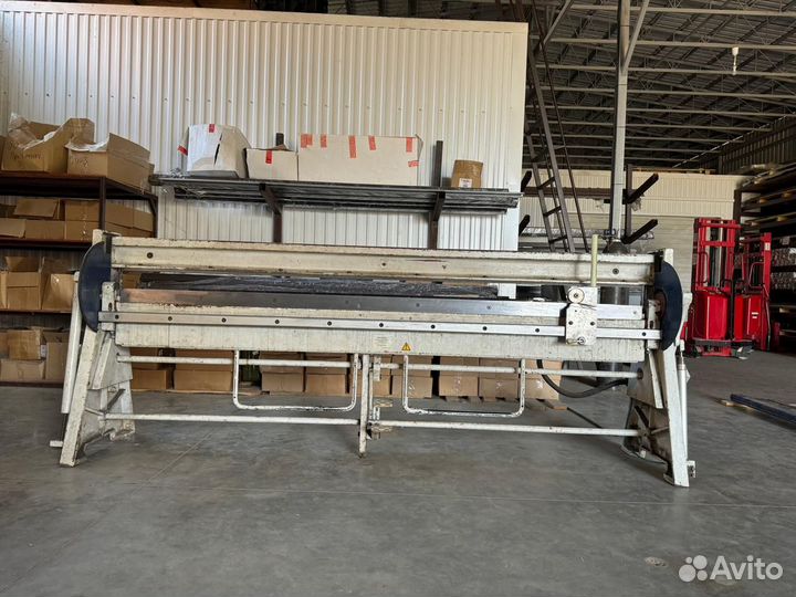 Листогиб, Листогибочный станок schroder AK 2500/1