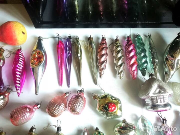 Елочные игрушки СССР