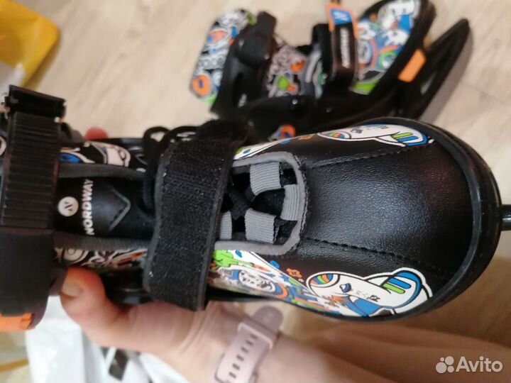 Коньки ледовые детские