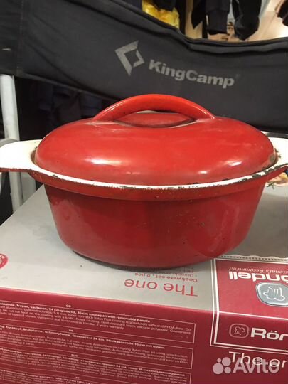 Утятница чугунная СССР