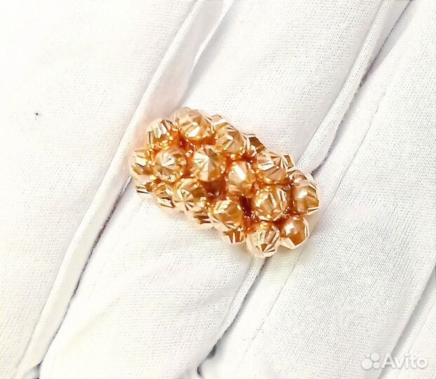 Золотое кольцо женское