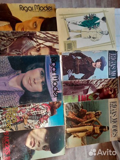 Журналы мод 1960-1980 годы