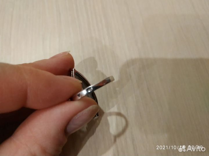 Кольцо серебро 925