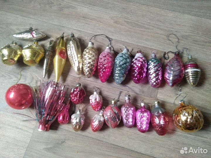 Елочные игрушки СССР