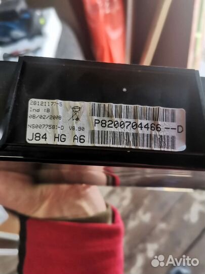 Панель приборов renault scenic 2