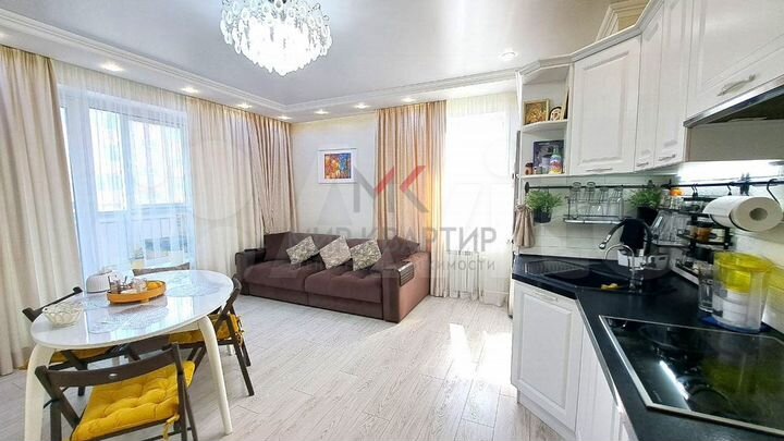 3-к. квартира, 81,5 м², 3/16 эт.