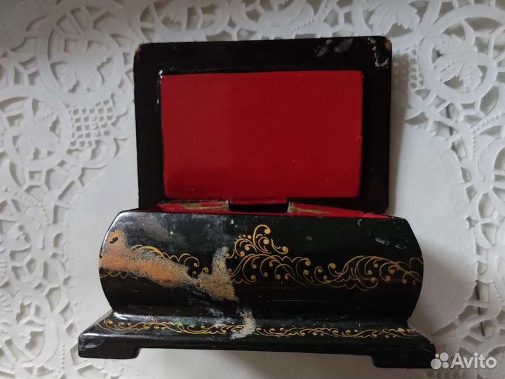 Шкатулки федоскино на перламутре