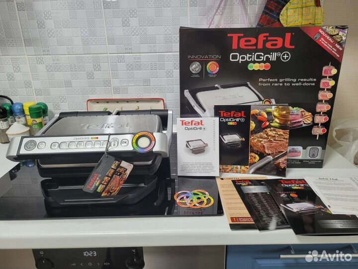 Электрогриль Tefal Optigrill+ GC712D34